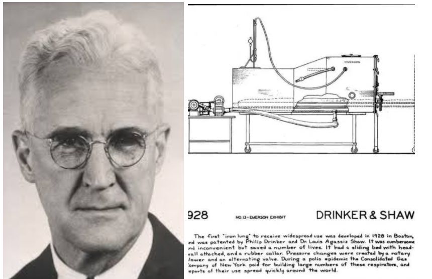 philip drinker及其申请的专利